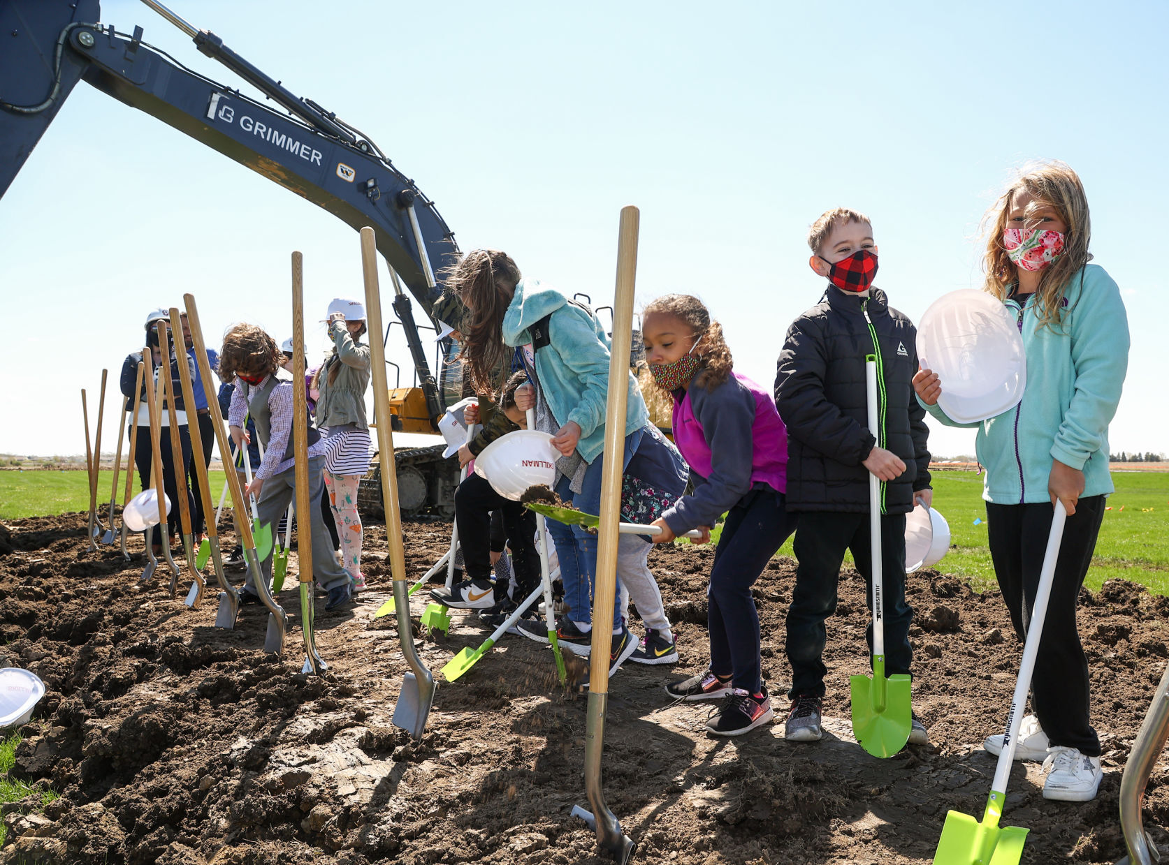 Hanover Community School Corp. groundbreaking